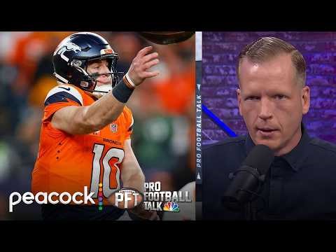 Crunching the numbers between Bo Nix and Aaron Rodgers | Pro Football Talk | NFL on NBC