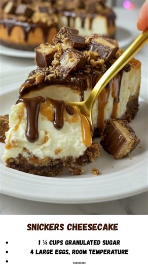Snickers Cheesecake