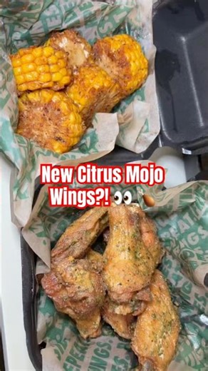 Trying the new Citrus Mojo wings from Wingstop 🍗🔥 were they actually worth the hype?