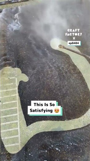 Insane power washing transformation 😳🤯