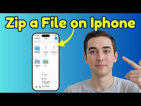 How To Zip A File On iPhone | Quick & Easy Tutorial (2026)