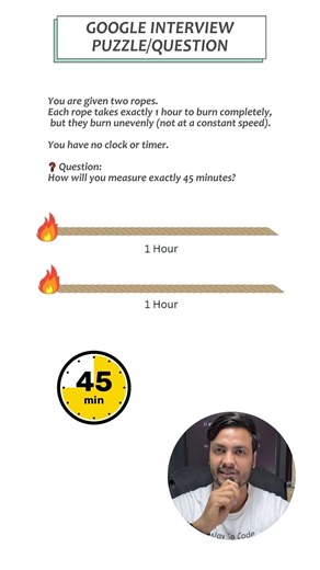 Amazon & Google Interview Puzzle | Software Engineers | Tricky Logic Question for Freshers & Intern