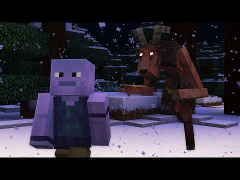 I Played Minecraft Bedrock's CREEPIEST Horror Mod (The Goatman)