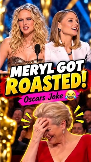 Jennifer Lawrence & Jodie Foster ROAST Meryl Streep! 😂 Her Reaction Is Priceless!