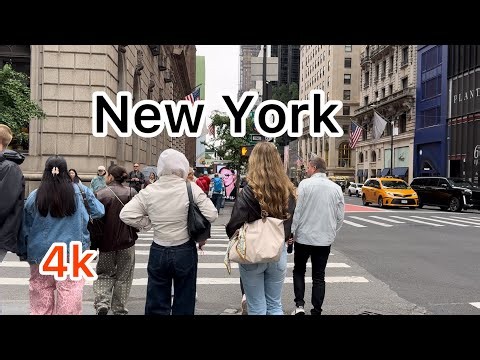 The Most Expensive Street in the World | Fifth Avenue Walking tour 4k 