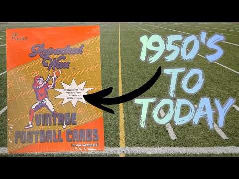 Unboxing Vintage Football Repacked Wax | Hidden Gems?