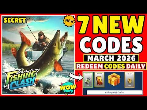 ⚠️🎯 CLAIM YOUR MARCH CODES NOW ⚠️ FISHING CLASH MARCH GIFT CODES 2026 - FISHING CLASH CODES 2026