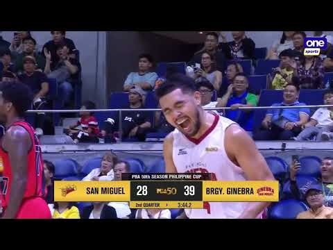 SAN MIGUEL vs. BARANGAY GINEBRA | SEMIS G2 | 2ND QUARTER HIGHLIGHTS | PBA SEASON 50 PHILIPPINE CUP