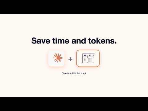 Claude ASCII Art | Save Tokens and Time