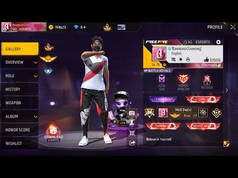 FREE FIRE LIVE 😎 PC Gameplay Like with Barbad Gaming 😍 | Free Fire LIVE