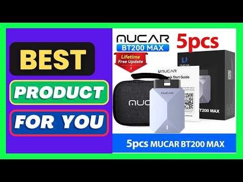 MUCAR BT200 Max OBD2 Scanner CAN FD Bi-Directional Control All System