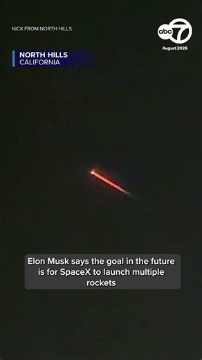 SpaceX's 100th mission of the year caught on video