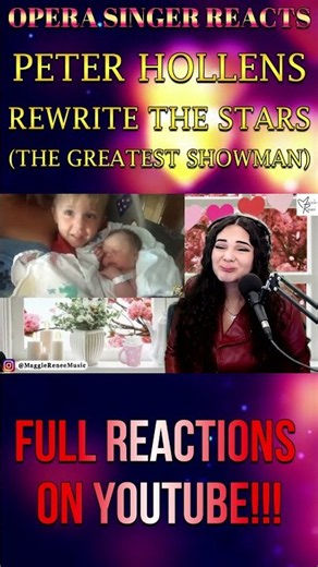 My FIRST TIME Hearing Peter & Evynne Hollens - Rewrite The Stars | Opera Singer Reaction & Analysis