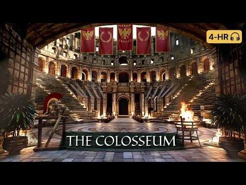 POV: Gladiator's Last Stand at the Colosseum | Ancient Rome Ambience Music - 4 hours