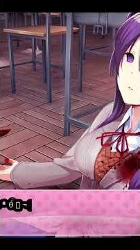 yuri's death scene #yuri #ddlc #ddlcyuri #dokidokiliteratureclub