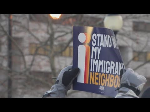 Anti-ICE protest held in Pittsburgh