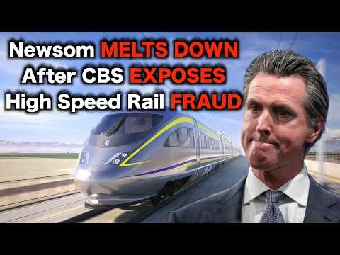 60 Minutes EXPOSES California High Speed Rail Disaster