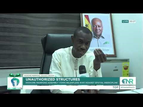 Unauthorized Structures: Asokore Mampong Municipal Assembly Cracks Down on Spatial Indiscipline