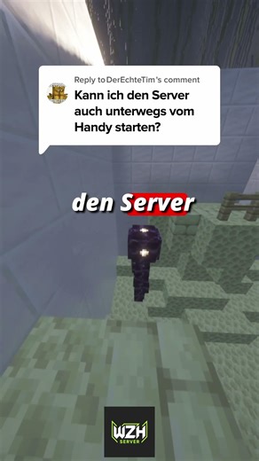 Minecraft SERVER vom Handy STARTEN? Kein Problem 📱 #minecraft #minecraftserver #servermieten