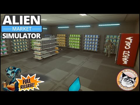 🔴Upgrading Shop & Warehouse! | Alien Market Simulator 1.0 | Full Release
