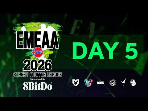 Day 5 - Street Fighter League EMEAA 2026 - LIVE September 2-6, 2026