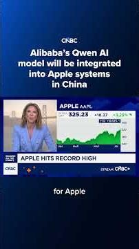 Alibaba's Qwen AI model will be integrated into Apple systems in China