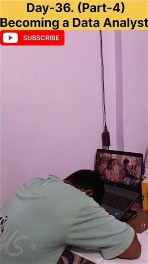 How to Becoming a Data Analyst in 100 Days 😦😔😦 #correctcoding #minivlog #challenge #vlog #exam #shor