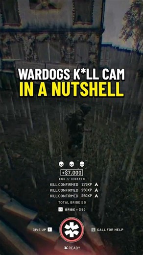 Wardogs KillCam in a Nutshell 😭💀 #shorts #coconutb #wardogs