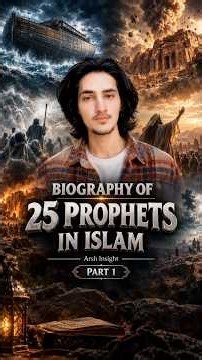 BIOGRAPHY OF 25 PROPHETS IN ISLAM PART 1 #ArshInsight