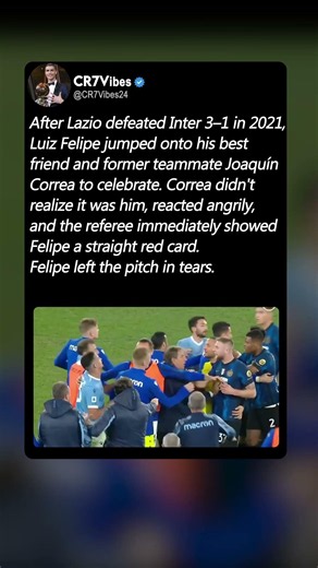 The Saddest Red Card in Football #football