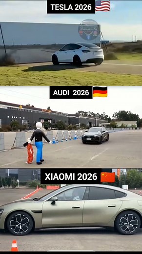 Can 2026 AEB Save Them? Tesla vs Audi vs Xiaomi