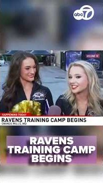 New season begins! Baltimore Ravens report for training camp