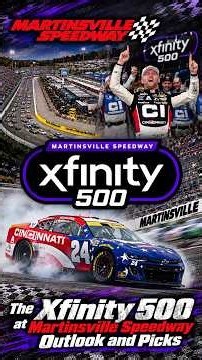 The Xfinity 500 at Martinsville Speedway Outlook and Picks