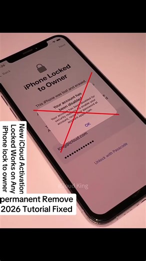 New iCloud Activation Locked Works on Any iPhone lock to owner permanent Remove 2026 Tutorial Fixed #icloud #activationlock #iphonelockedtoowner #activationlockremoval #tutorials