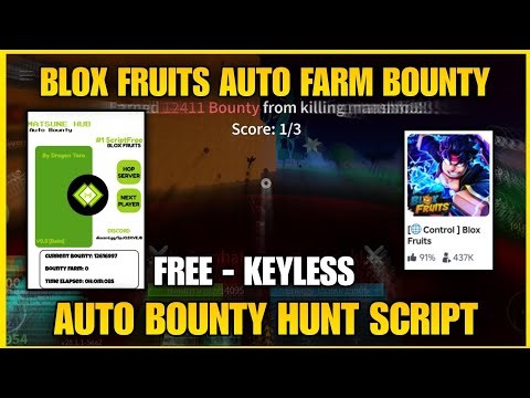 New Blox Fruits Auto Farm Bounty Script No Key 2026!! 