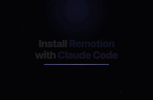 Claude Code can now make full videos from your terminal..Not slideshows. Not text on screen..Actual motion graphics with animations, transitions, custom photos, and background music.[ SHARED A TUTORIAL BELOW EDITED WITH THIS SETUP IN JUST 5mins ]▫️Here's the setup: Claude Code + RemotionRemotion is a React based framework that renders video programmatically.You describe what you want in plain English, Claude writes the React components and Remotion renders it into a real MP4.What you can actuall