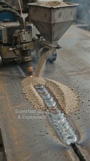 Submerged Arc Electric Welding ( SAW ) #SAW #welding #Shorts
