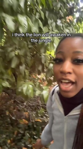 One With Nature: Jungle Moment — I Think the Lion Will Awaken