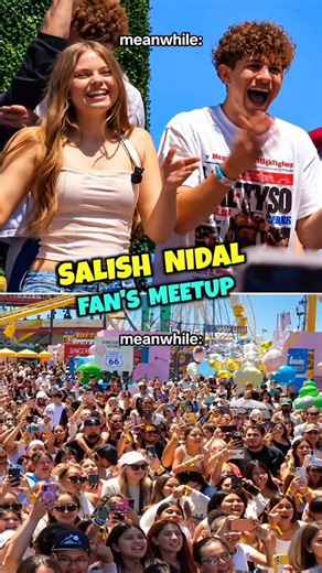 Salish And Nidal Are Going Viral For Shipping Song In Fan's Meetup 🤯 #salishmatter #nidalsalish