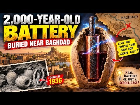 The 2,000-Year-Old Battery Buried Near Baghdad — Ancient Mystery