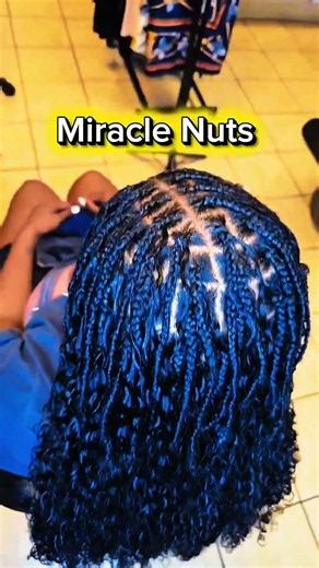Miracle Nut Braids with Gorgeous Curly Ends | Protective Hairstyle Transformation