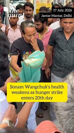 Sonam Wangchuk’s Hunger Strike Enters Day 20 | The Quint