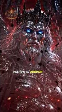 Who Is Abaddon? The Terrifying Angel of the Abyss | Revelation 9:11 #shorts