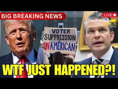 Lemon LIVE at 5 | Voting Rights Suppressed, Hegseth Grilled, WTF Just Happened?!