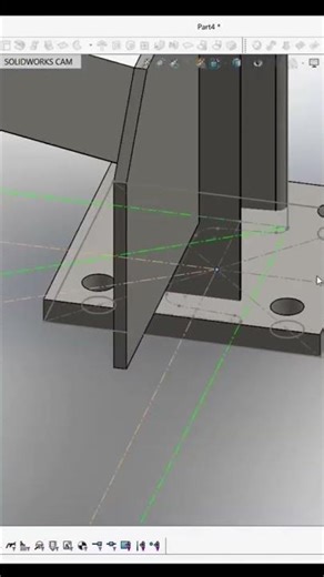 SOLIDWORKS Sketch Driven Pattern Makes design life easy. 💥#solidworks #cad #students #3dprinting