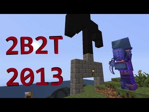 Visiting a 2b2t Base from 2013