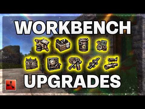 NEW Rust Workbench Upgrades: Double Items, Save Scrap & Craft Faster