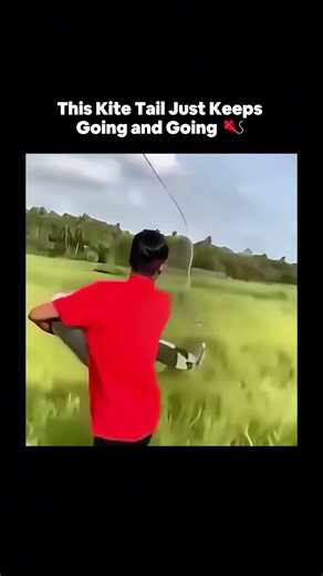 This Kite Tail Is Insane 🪁