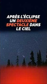 N'arrêtez pas de regarder le ciel après l'éclipse