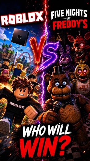 Roblox vs FNAF #fnaf #roblox